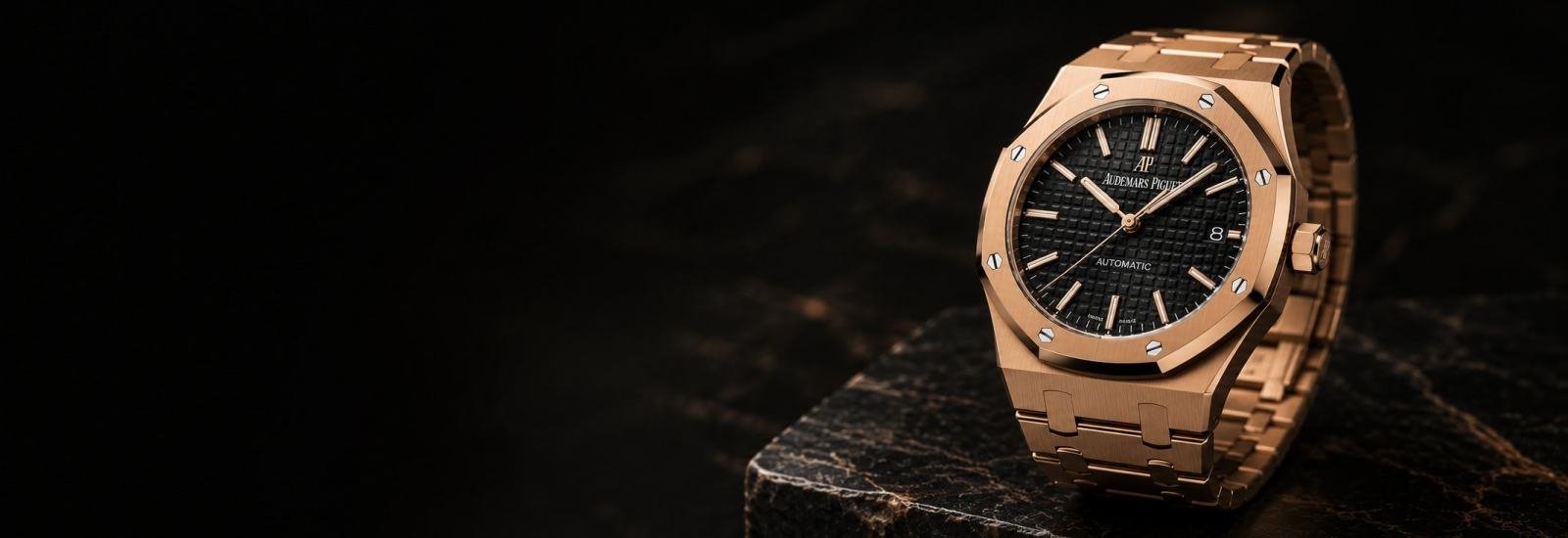 Audemars Piguet Royal Oak in rose gold