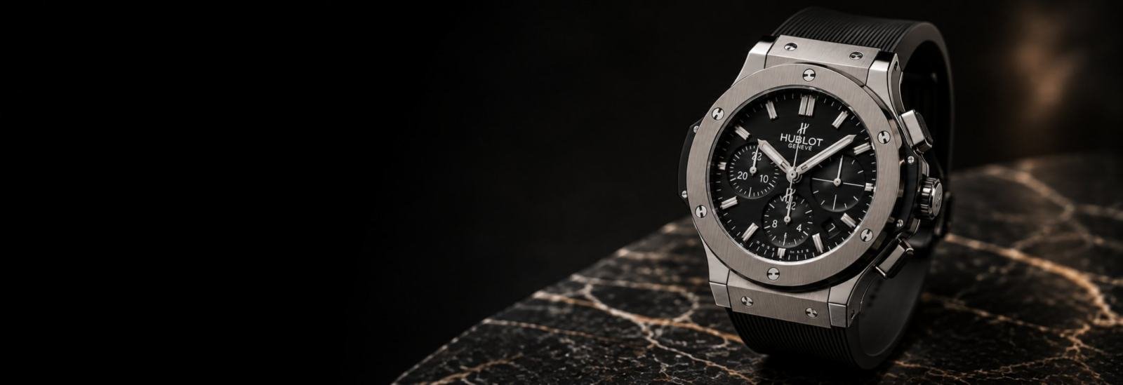Hublot Classic Fusion chronograph in titanium