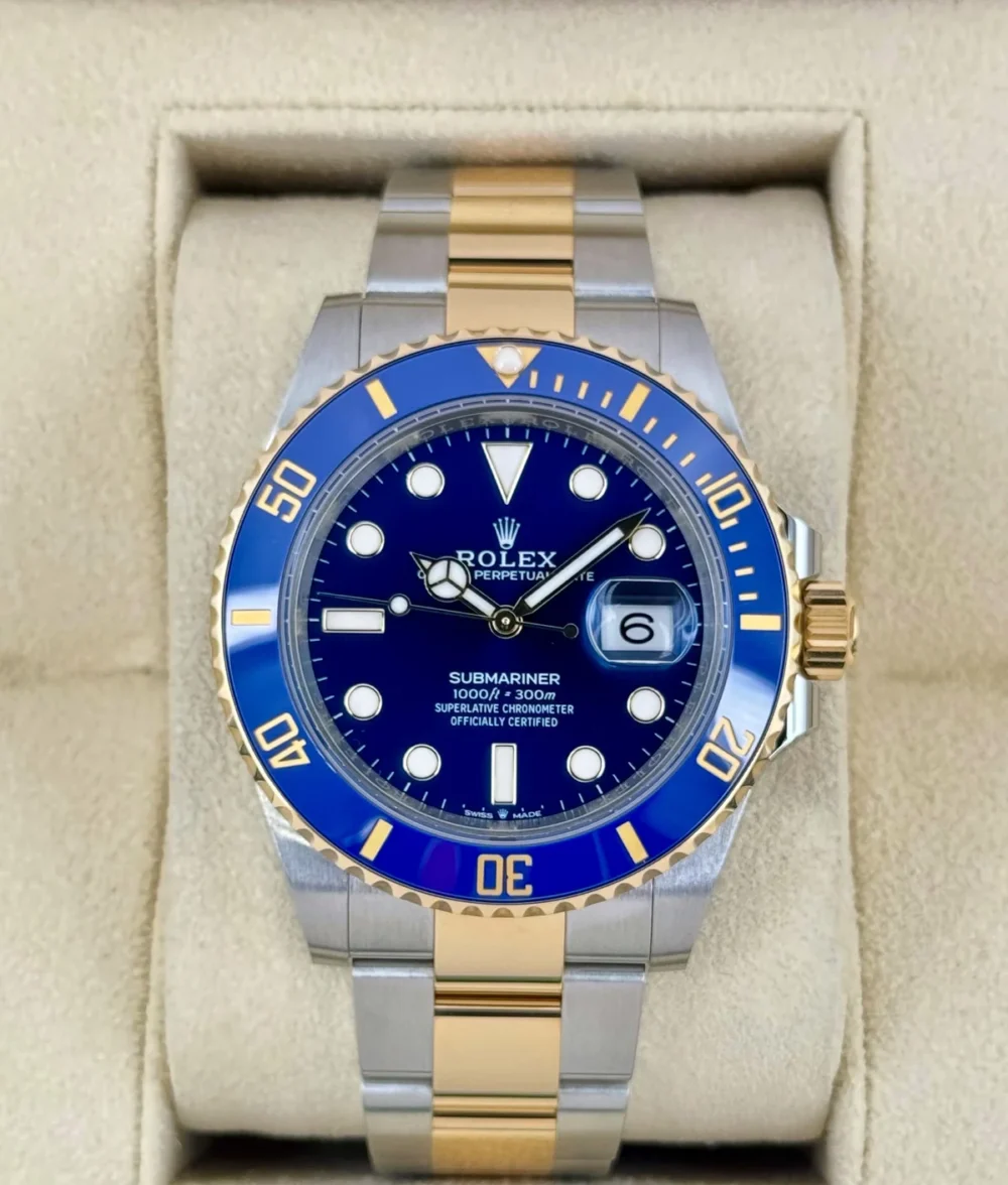 2024 Rolex Submariner "Bluesy" 41mm 126613LB Two-Tone Blue Dial