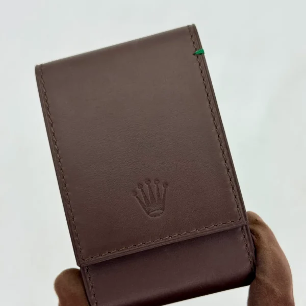Rolex Leather Watch Travel Pouch