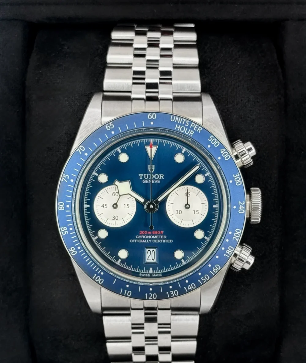 NEW 2026 Tudor Black Bay Chrono 41mm 79360B Blue Dial