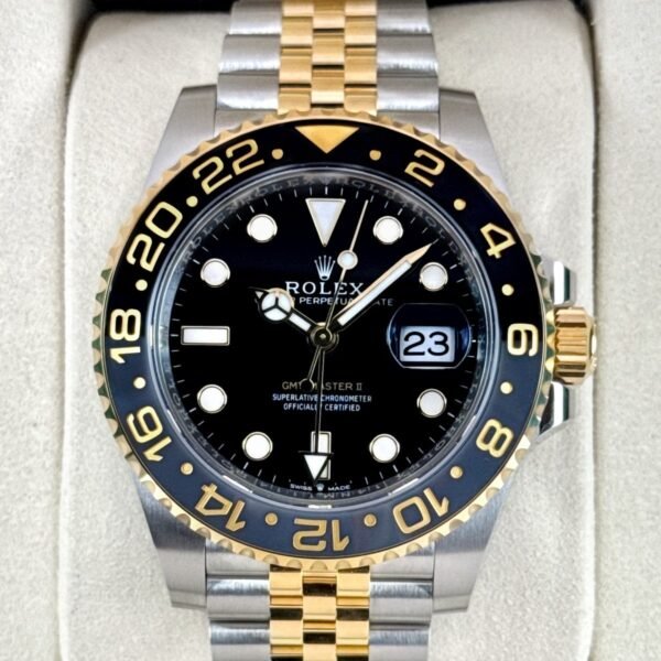 NEW 2025 Rolex GMT-Master II 40mm 126713GRNR Two-Tone Jubilee
