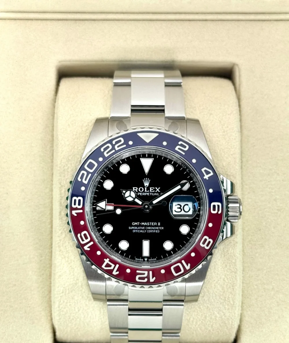 NEW 2025 Rolex GMT-Master II "Pepsi" 40mm 126710BLRO Oyster