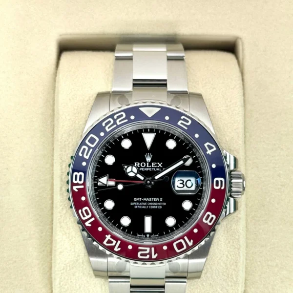 NEW 2025 Rolex GMT-Master II "Pepsi" 40mm 126710BLRO Oyster