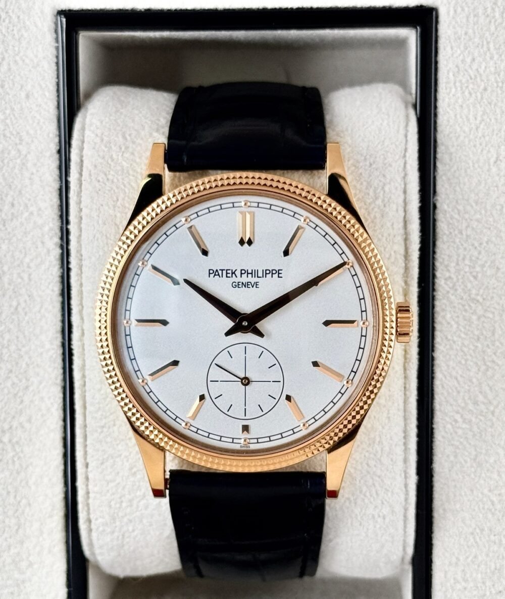 2023 Patek Philippe Calatrava 40mm 6119R Rose Gold White Dial