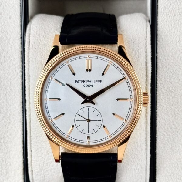 2023 Patek Philippe Calatrava 40mm 6119R Rose Gold White Dial
