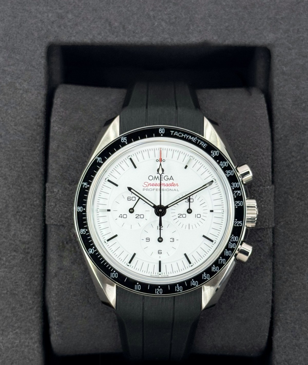 NEW 2026 Omega Speedmaster Moonwatch Pro 42mm 310.32.42.50.04.001 White Dial