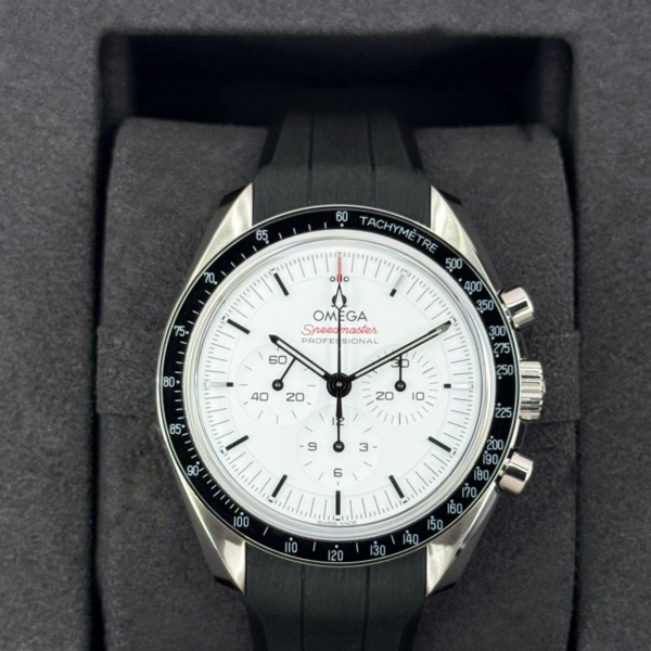 NEW 2026 Omega Speedmaster Moonwatch Pro 42mm 310.32.42.50.04.001 White Dial