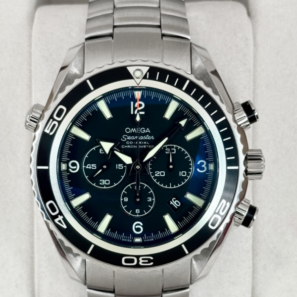Omega Seamaster Planet Ocean Chronograph 45.5mm 2210.50.00 Black Dial