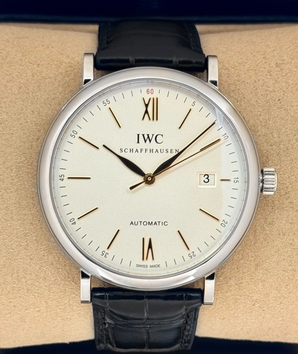 2026 IWC Portofino Automatic 40mm IW356517 Stainless Steel White Dial