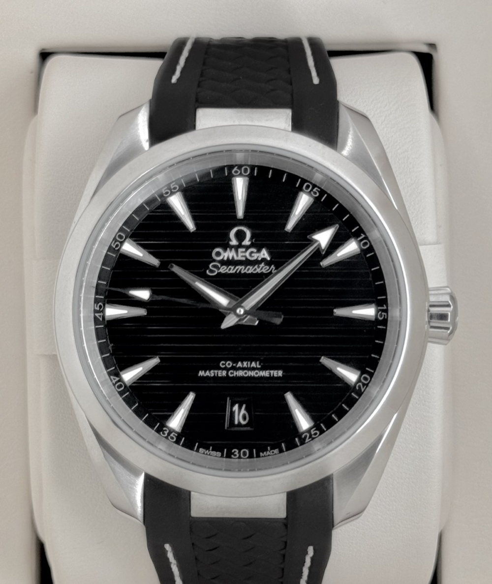 2024 Omega Seamaster Aqua Terra 38mm 220.12.38.20.01.001 Stainless Steel Black Dial