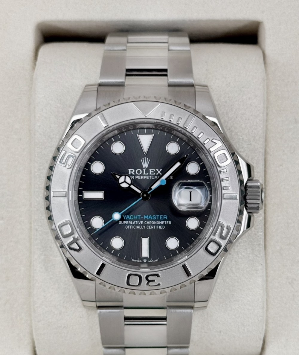 2025 Rolex Yacht-Master 40mm 126622 Stainless Steel Rhodium Dial