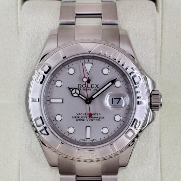 2005 Rolex Yacht-Master 40mm 16622 Platinum Bezel and Dial (Collectors Set)