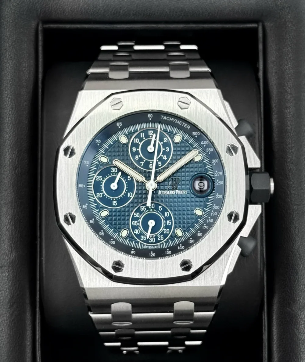 2021 Audemars Piguet Royal Oak Offshore Chrono "The Beast" 42mm 26238ST Blue Dial
