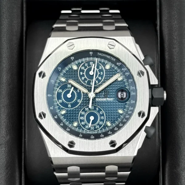 2021 Audemars Piguet Royal Oak Offshore Chrono "The Beast" 42mm 26238ST Blue Dial