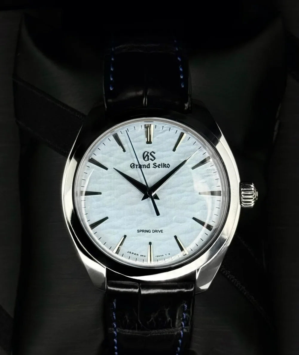 2023 Grand Seiko Elegance Collection 38.5mm SBGY007G Stainless Steel Blue Dial