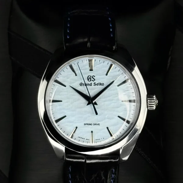 2023 Grand Seiko Elegance Collection 38.5mm SBGY007G Stainless Steel Blue Dial
