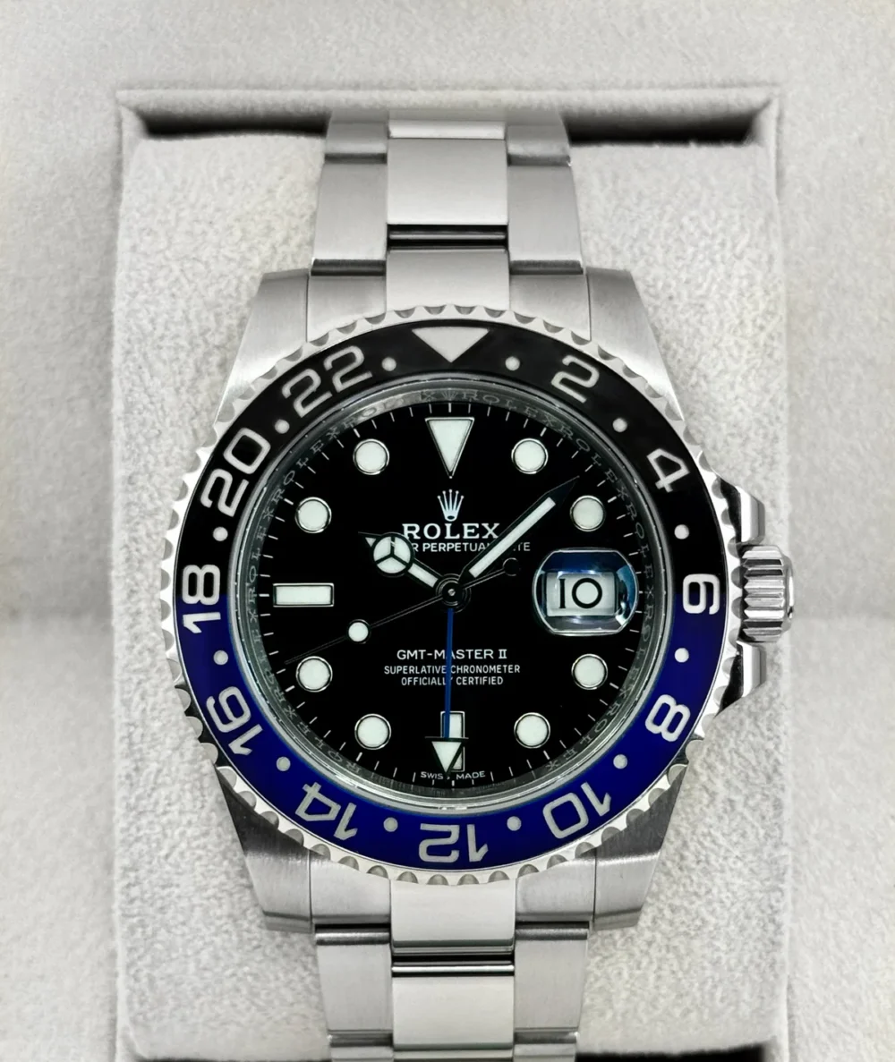 2016 Rolex GMT-Master II "Batman" 40mm 116710BLNR Oyster