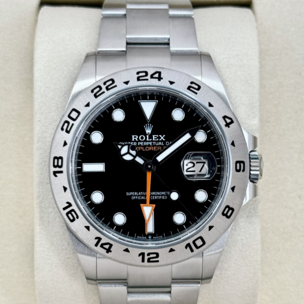 NEW 2026 Rolex Explorer II 42mm 226570 Stainless Steel Black Dial