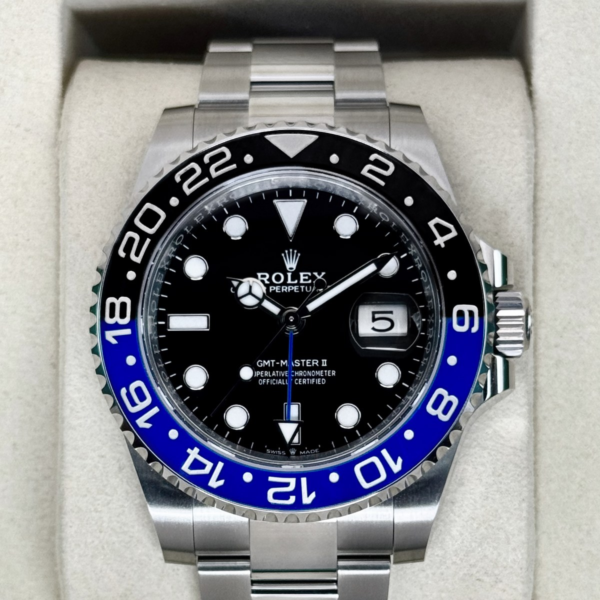 2025 Rolex GMT-Master II "Batman" 40mm 126710BLNR Oyster