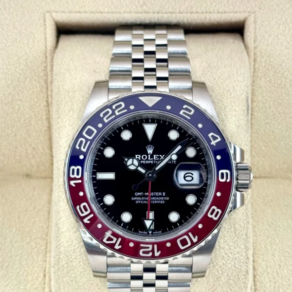 2020 Rolex GMT-Master II "Pepsi" 40mm 126710BLRO Jubilee (BOTH BRACELETS)