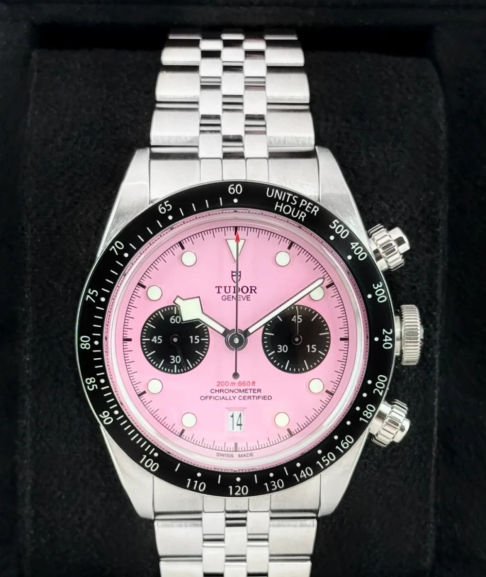 NEW 2026 Tudor Black Bay Chrono 41mm 79360N Pink Dial
