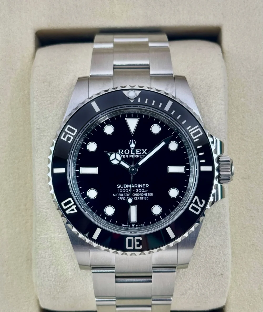 NEW 2025 Rolex Submariner 41mm 124060 Stainless Steel Black Dial (STICKERED)