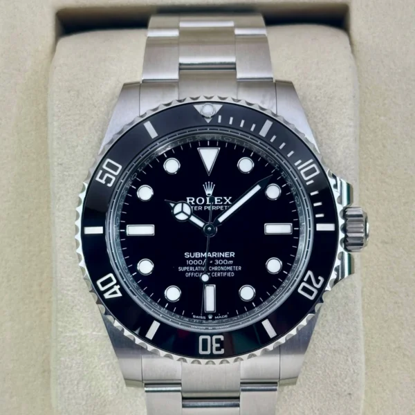 NEW 2025 Rolex Submariner 41mm 124060 Stainless Steel Black Dial (STICKERED)