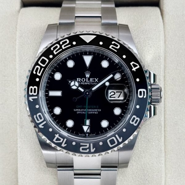 2025 Rolex GMT-Master II "Bruce Wayne" 40mm 126710GRNR Oyster
