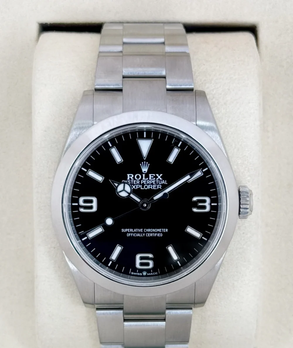 2025 Rolex Explorer 40mm 224270 Black Dial