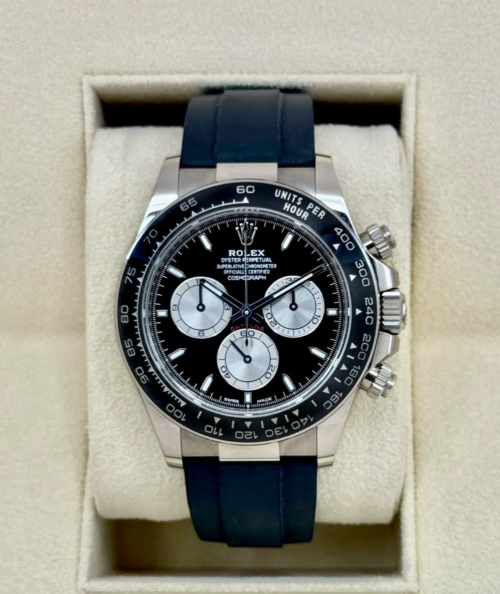 2024 Rolex Daytona "Baby Le Mans" 40mm 126519LN White Gold Black Dial (STICKERED)