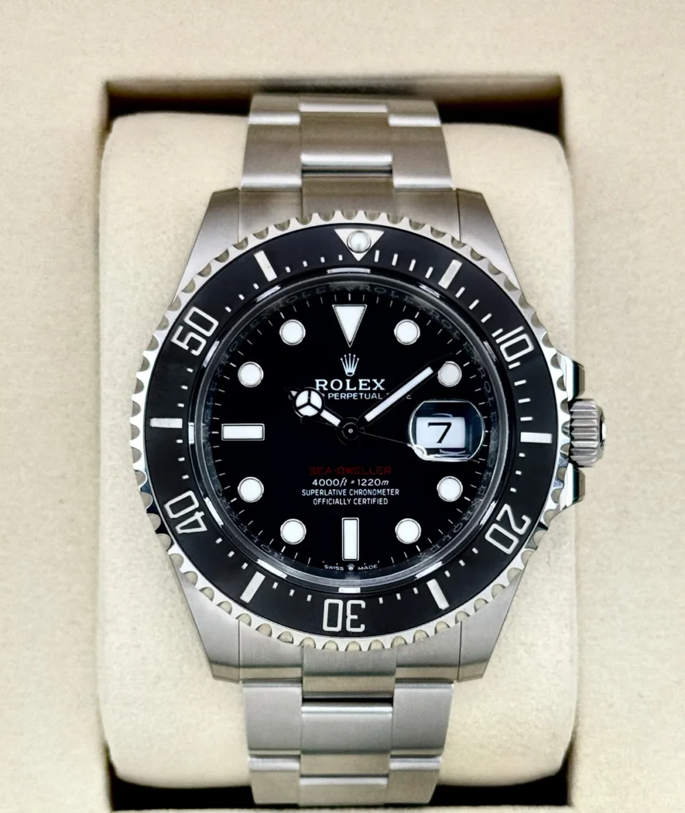 NEW 2025 Rolex Sea-Dweller 43mm 126600 Black Dial (STICKERED)