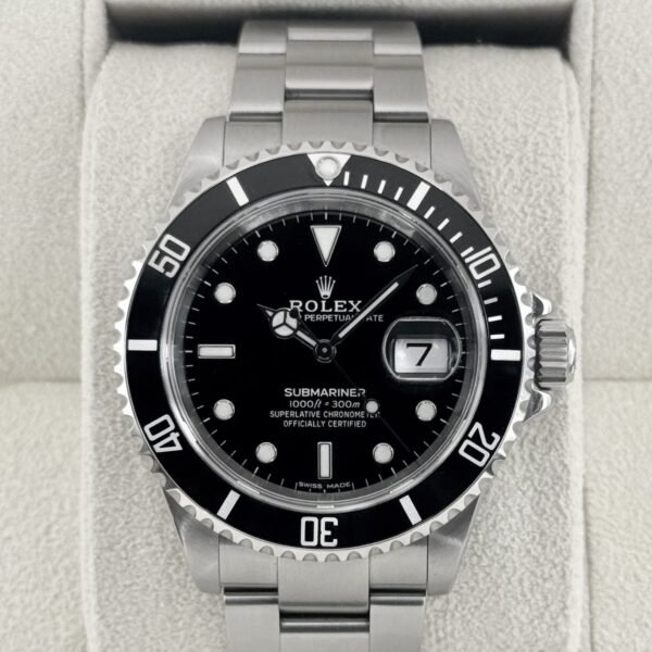 2023 CPO Rolex Submariner 40mm 16610 Stainless Steel Black Dial (CPO)