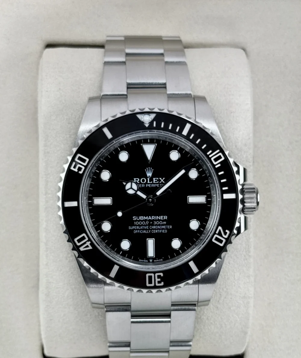 NEW 2025 Rolex Submariner 41mm 124060 Stainless Steel Black Dial