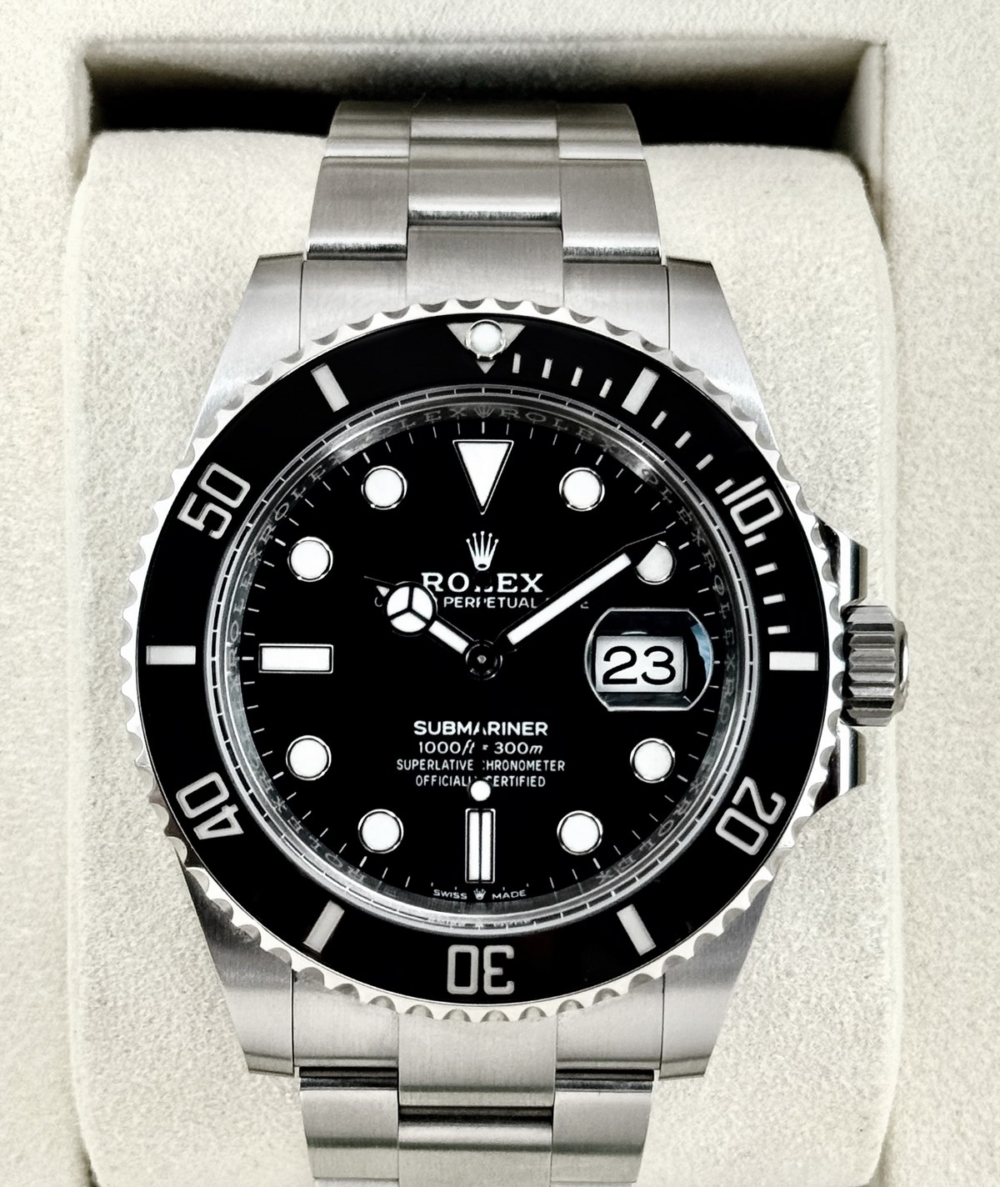 2025 Rolex Submariner 41mm 126610LN Stainless Steel Black Dial