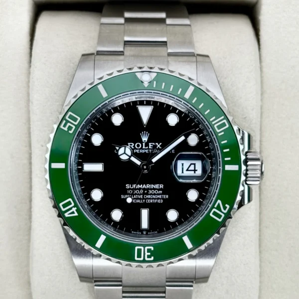 NEW 2026 Rolex Submariner "Starbucks" 41mm 126610LV Black Dial (STICKERED)