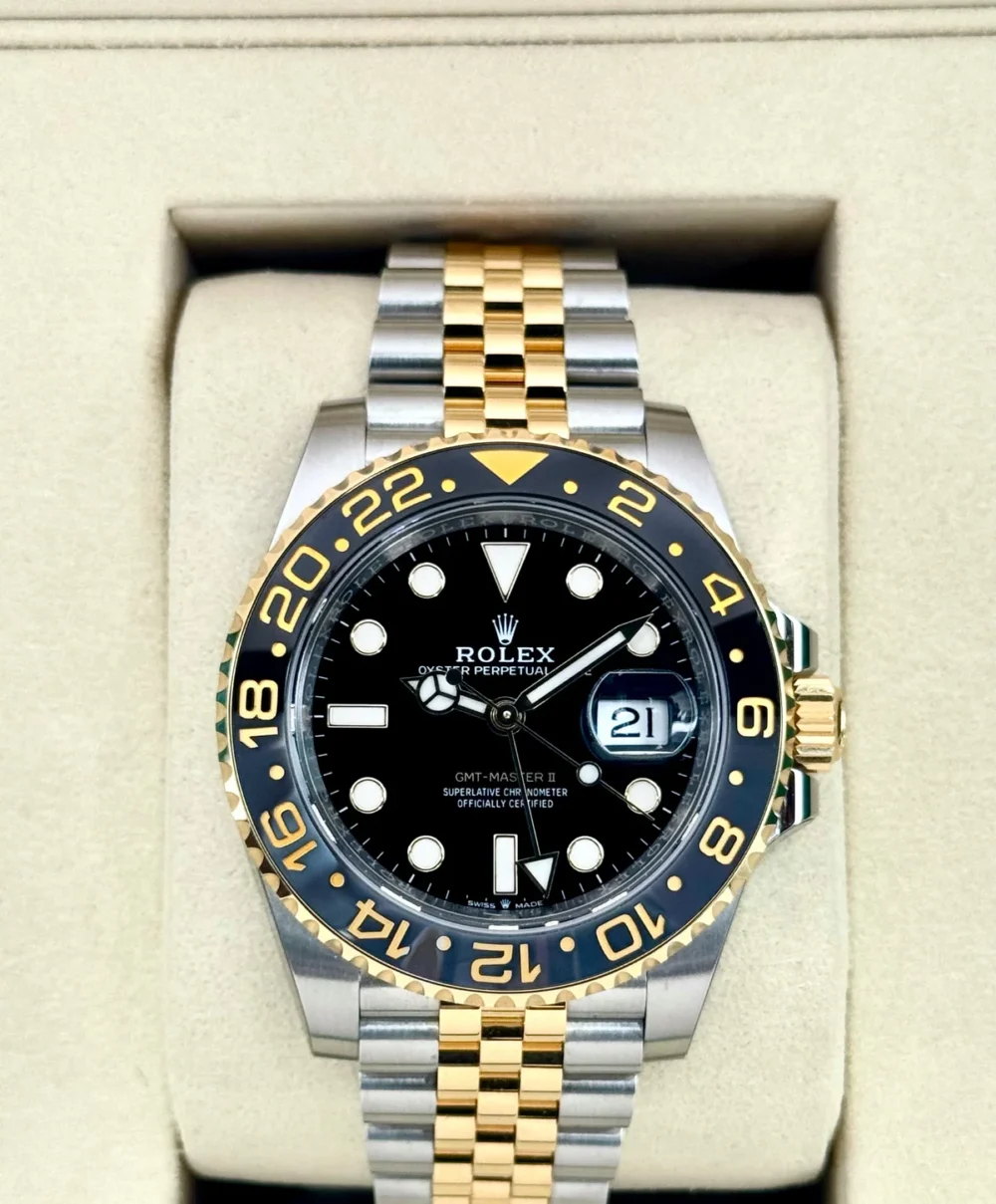 NEW 2025 Rolex GMT-Master II 40mm 126713GRNR Two-Tone Jubilee (STICKERED)