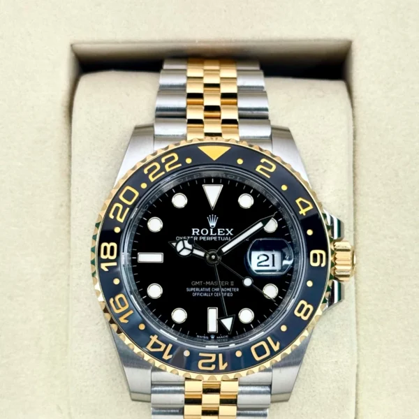 NEW 2025 Rolex GMT-Master II 40mm 126713GRNR Two-Tone Jubilee (STICKERED)