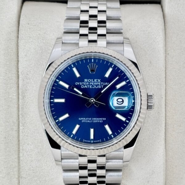 2026 Rolex Datejust 36mm 126234 Stainless Steel Jubilee Blue Dial