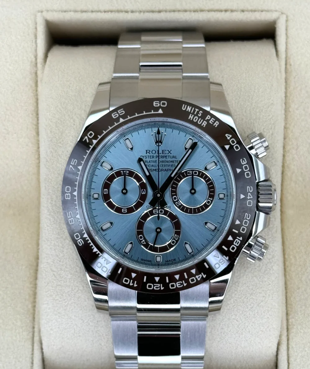 2022 Rolex Daytona 40mm 116506 Platinum Ice Blue Dial