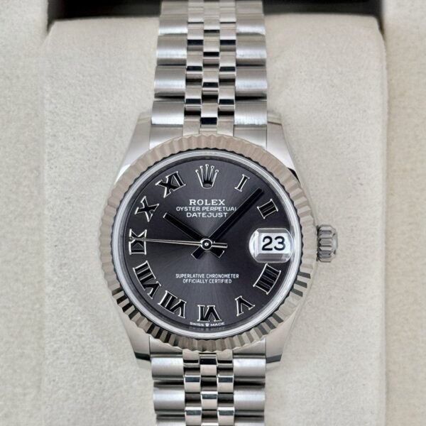 NEW 2026 Rolex Datejust 31mm 278274 Stainless Steel Jubilee Grey Dial