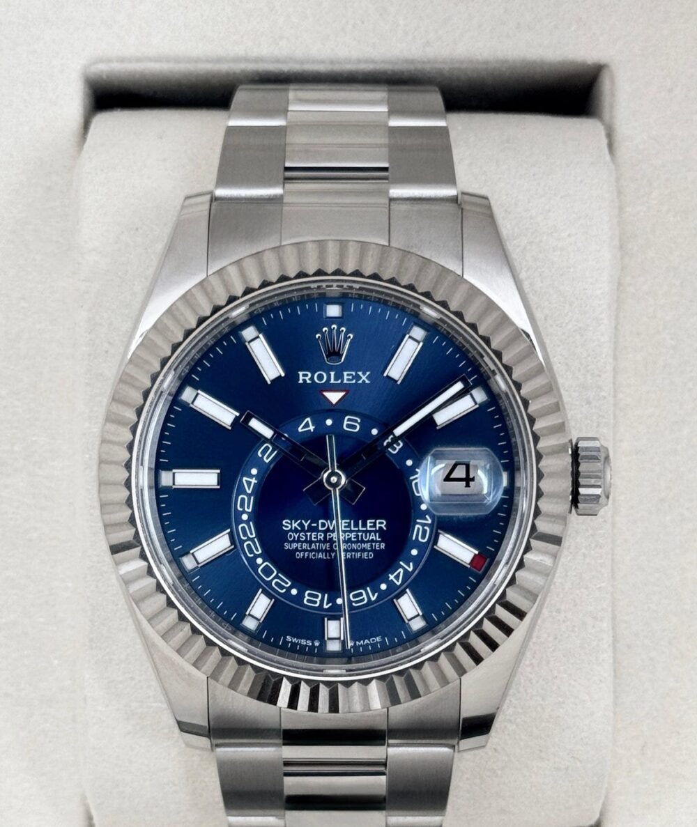 2026 Rolex Sky-Dweller 42mm 336934 Oyster Blue Dial