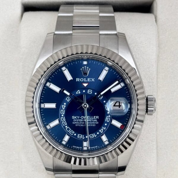 2026 Rolex Sky-Dweller 42mm 336934 Oyster Blue Dial
