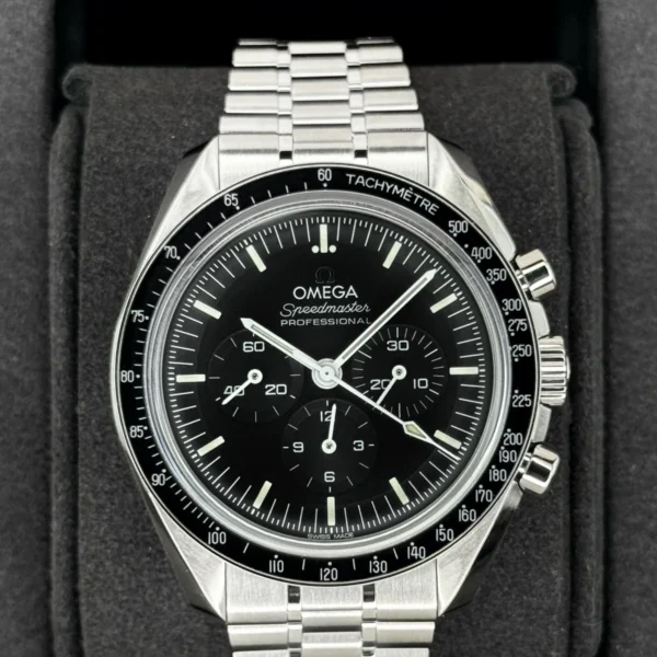 NEW 2026 Omega Speedmaster Pro Moonwatch 42mm 310.30.42.50.01.002 Black Dial