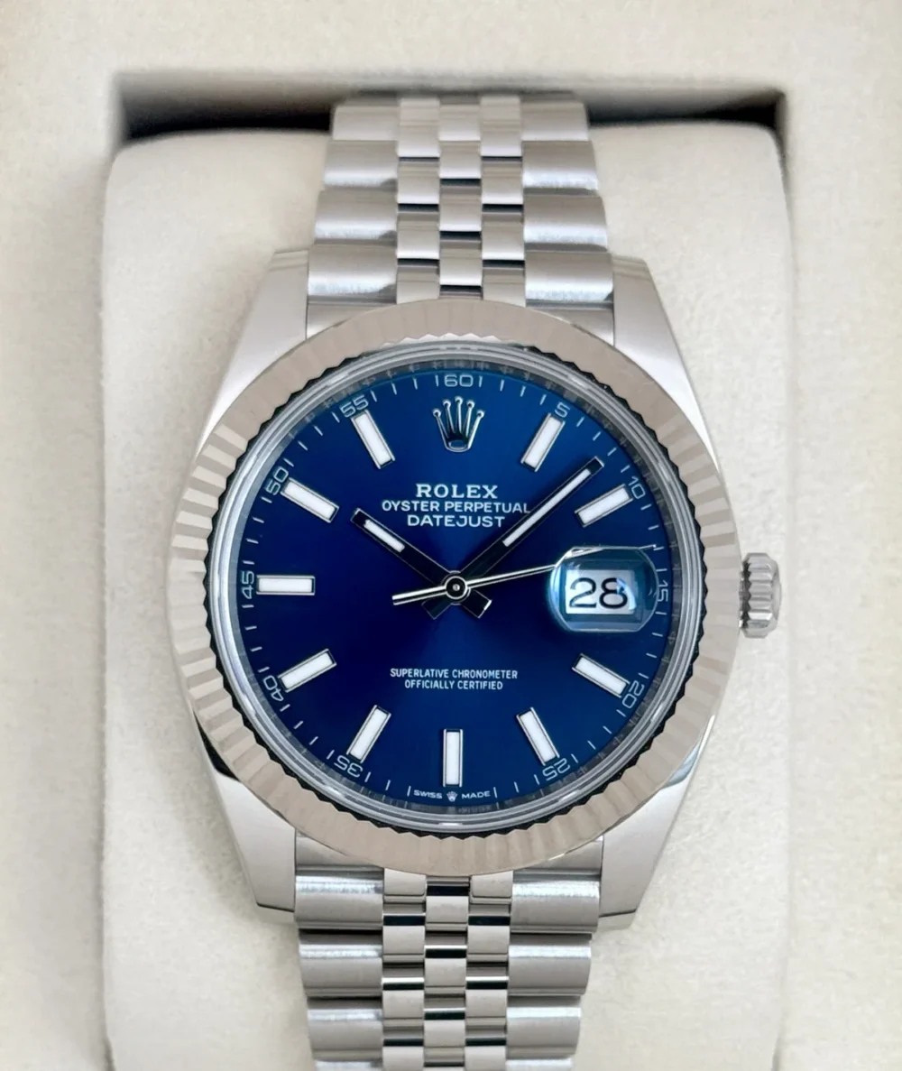 NEW 2026 Rolex Datejust 41mm 126334 Stainless Steel Jubilee Blue Dial