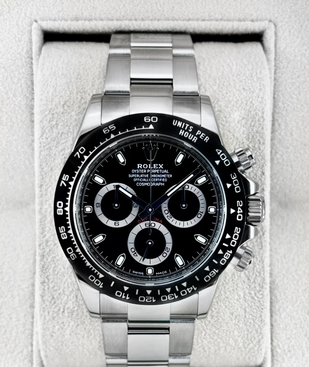 2023 Rolex Daytona 40mm 116500LN Stainless Steel Black Dial