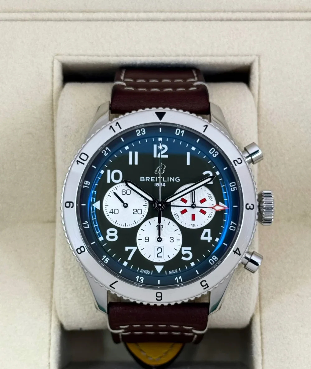 2022 Breitling Super Avi B04 Chronograph GMT "Curtis Warhawk" AB0445