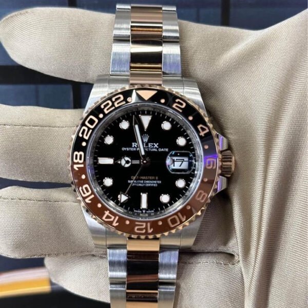 New 2020 Rolex GMT-Master II "Rootbeer" 40mm 126711CHNR Two-Tone