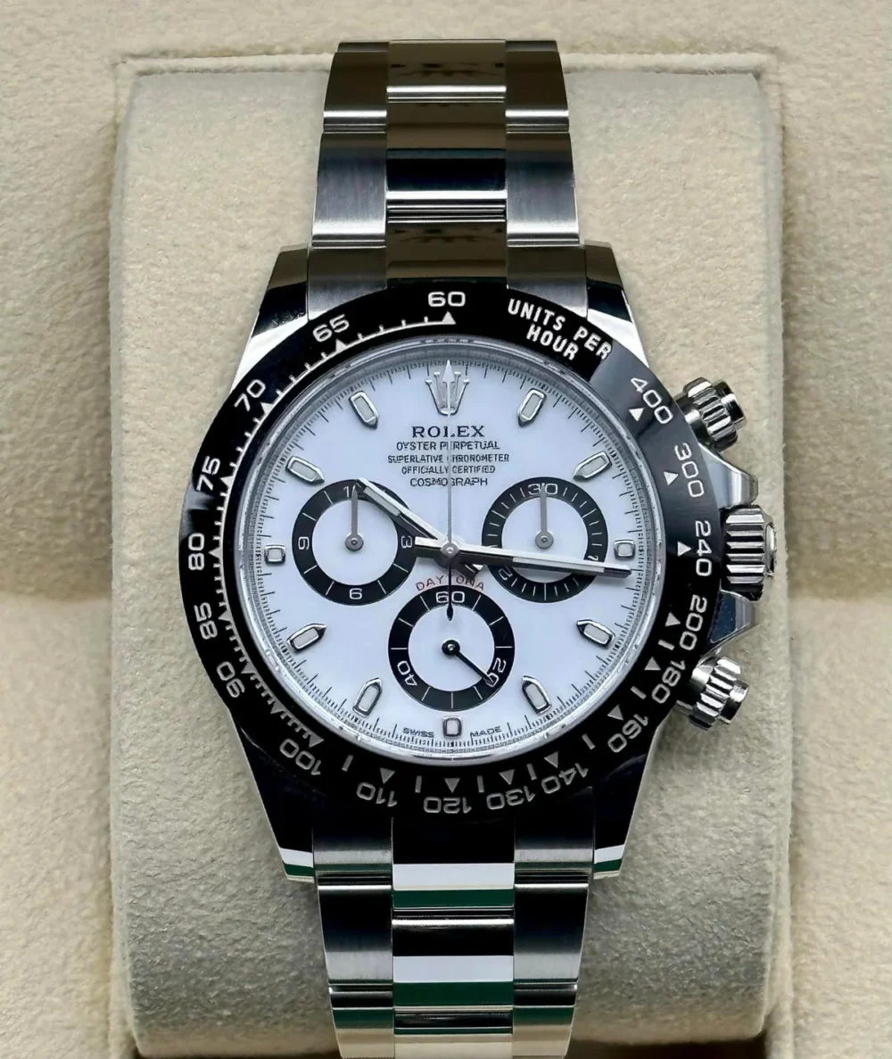 NEW 2023 Rolex Daytona 40mm 116500LN Stainless Steel Panda Dial