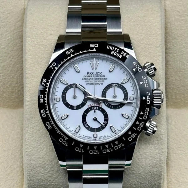 NEW 2023 Rolex Daytona 40mm 116500LN Stainless Steel Panda Dial